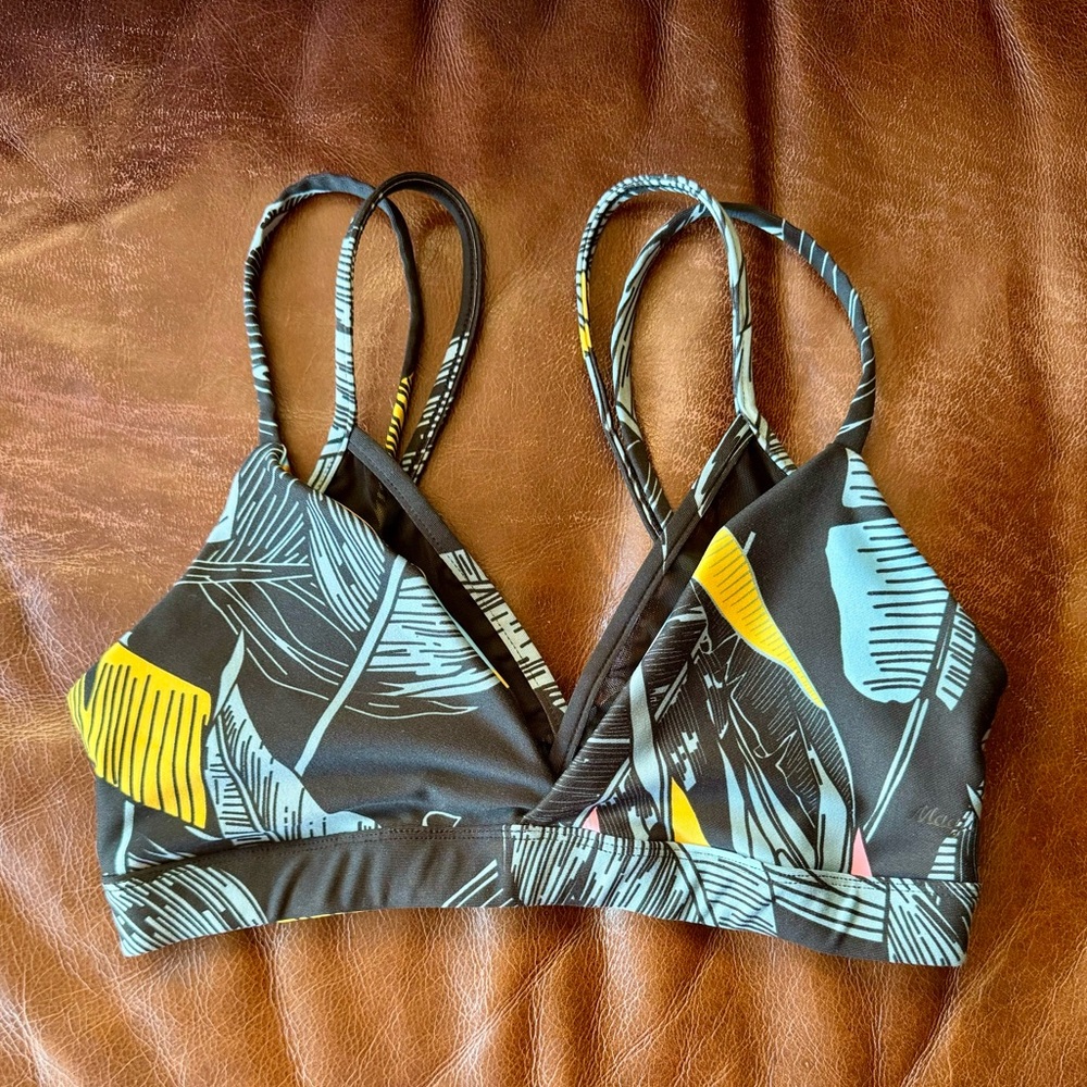 Malaki Fixed Triangle Bikini Top